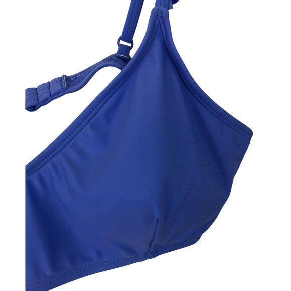 No Boundaries Womens Size XL (15-17) Blue Ruffle Bralette Bikini Swim Top - Picture 6 of 9